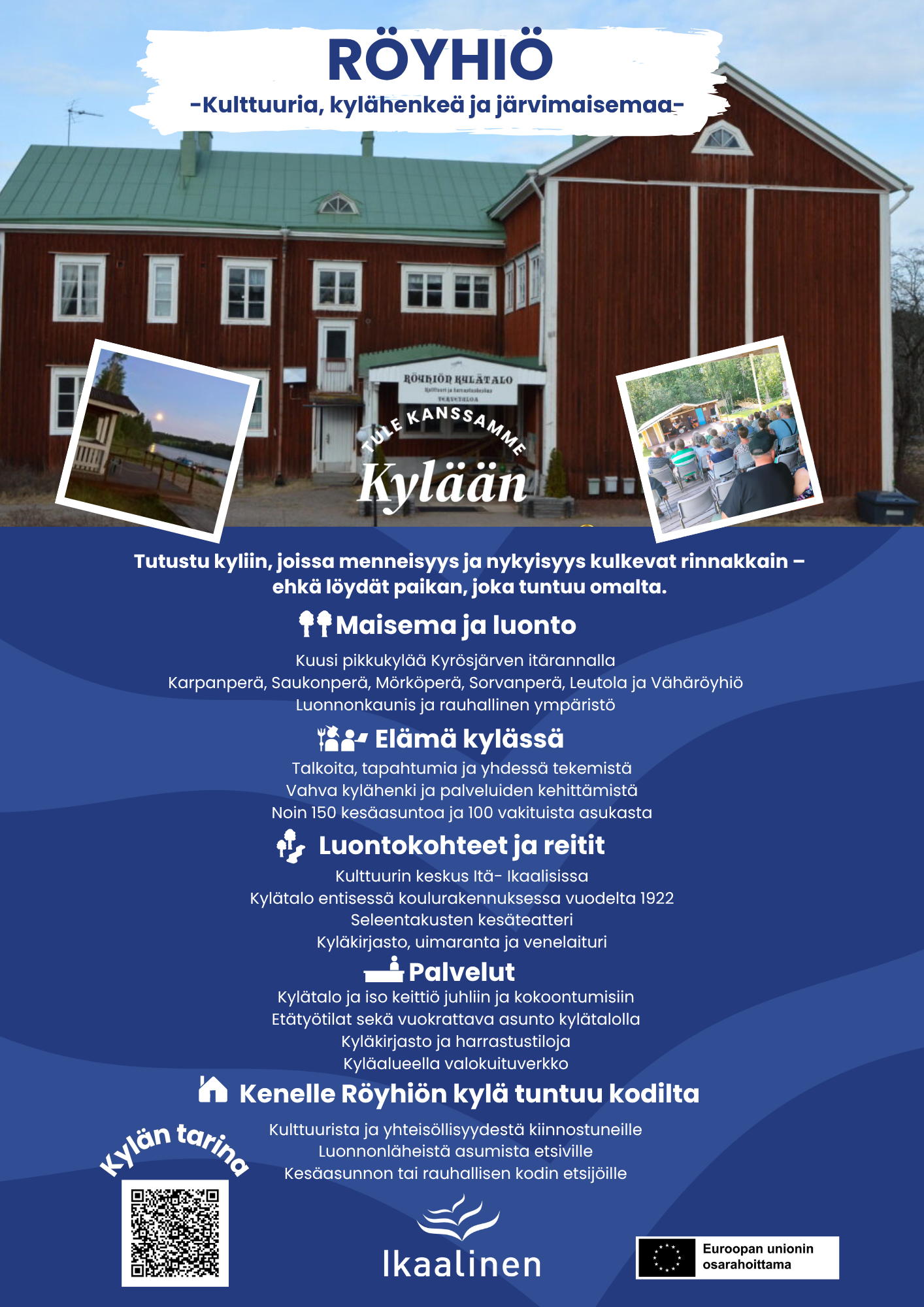 Röyhiön kylän tarjonta