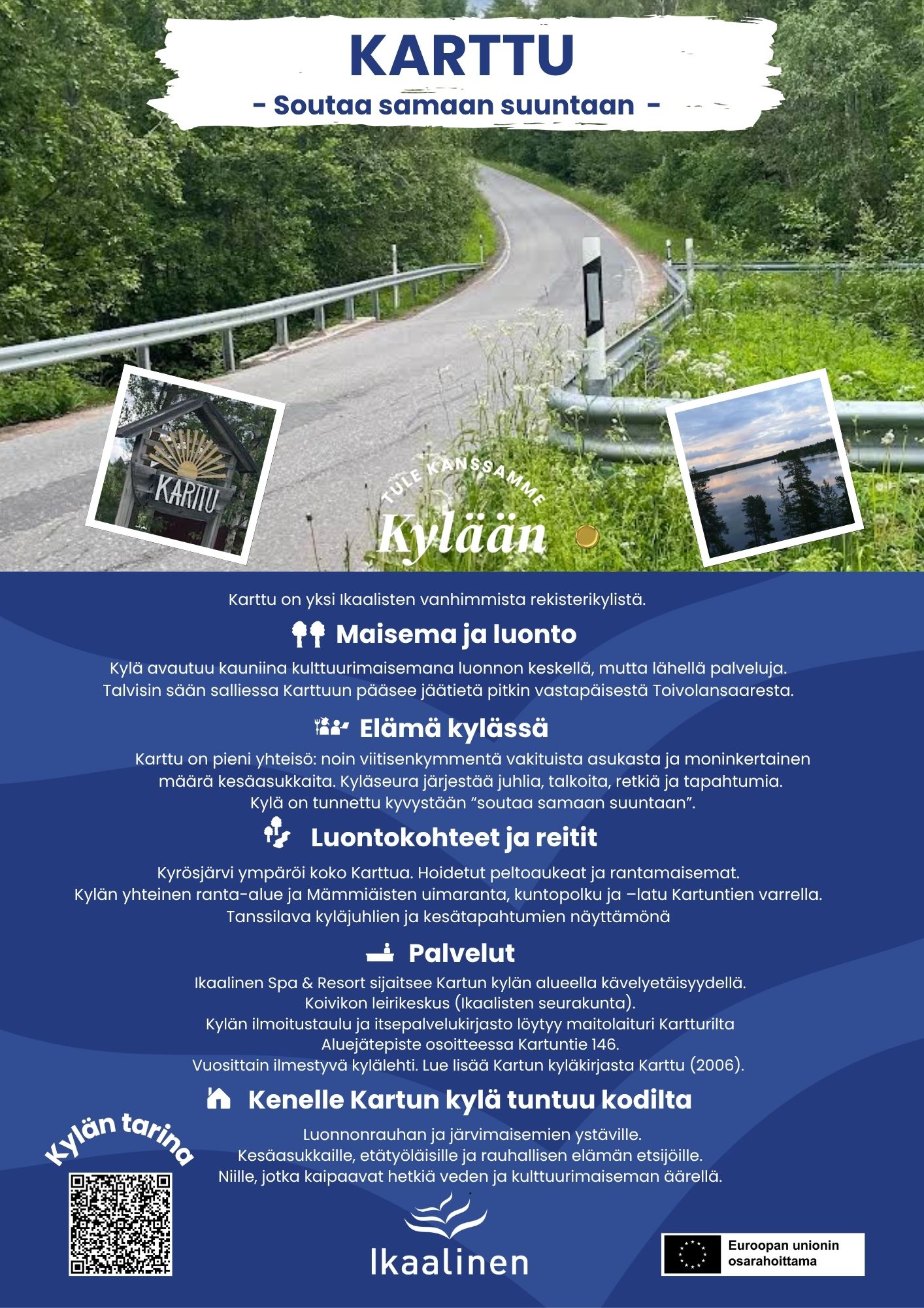 Elämä kylässä esite