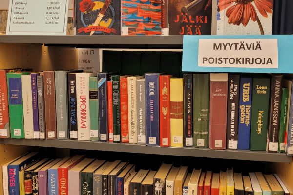 Kirjastoaineiston poistomyynti