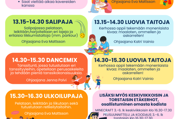 Tevaniemen harrastusiltapäivä