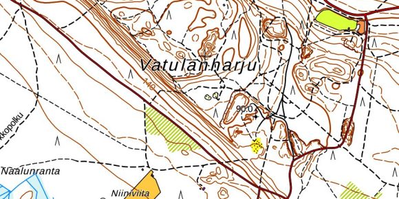 Vatulanharjun paahderinteiden kunnostus alkaa