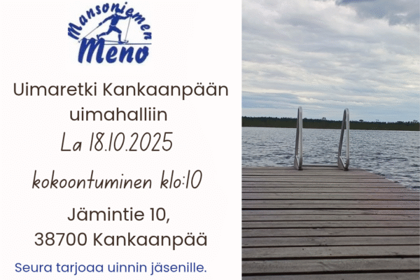 Uimaretki Kankaanpään uimahalliin