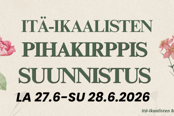 Itä-Ikaalisten pihakirppis-suunnistus