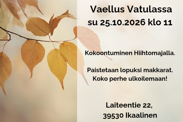 Vaellus Vatulassa