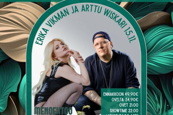 Erika Wikman ja Arttu Wiskari