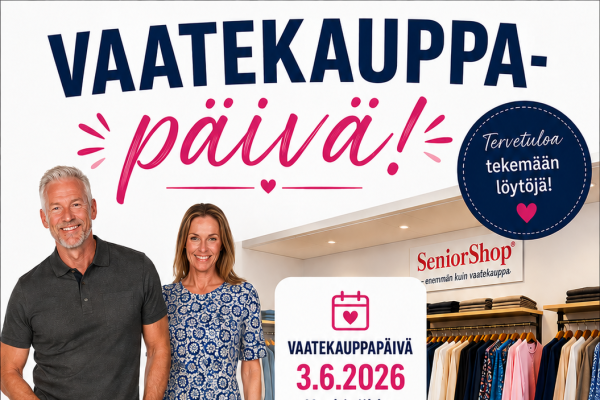 Seniorshop-vaatemyynti