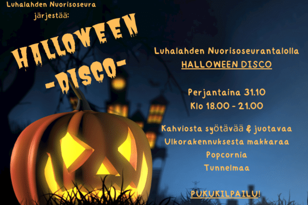 Lasten Halloween Disco
