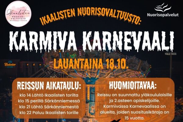 Nuorisovaltuusto x Karmiva Karnevaali