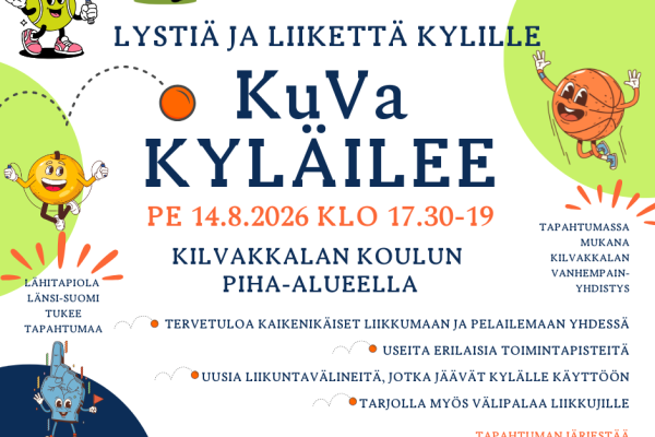 KuVa kyläilee Kilvakkalassa