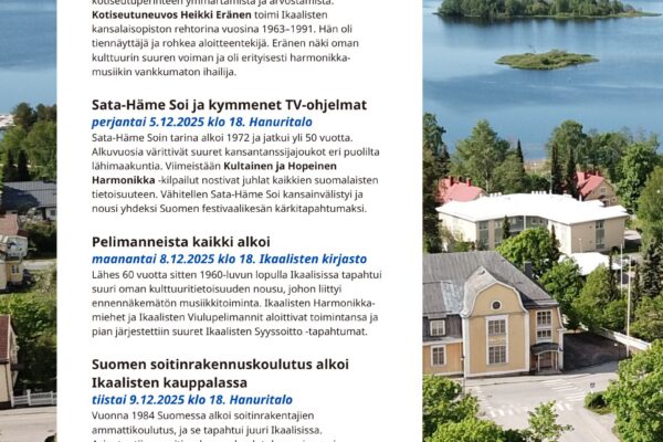 Musikaalinen Ikaalinen, esitelmä 2