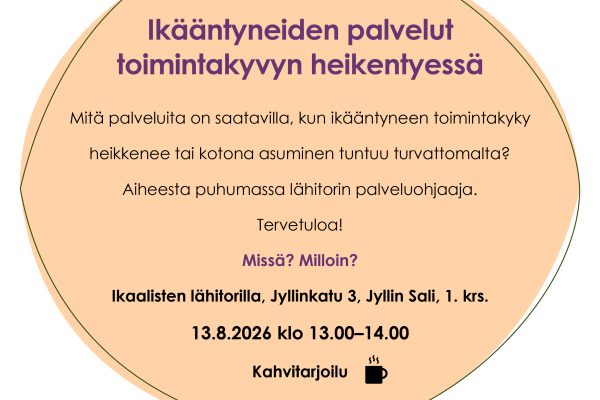 Palvelupolku toimintakyvyn heikentyessä -luento