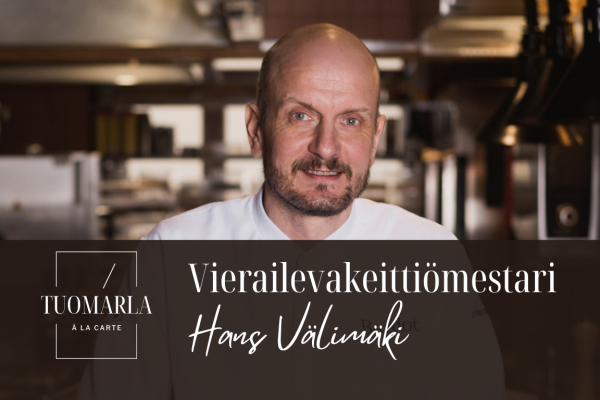 Vierailevakeittiömestari Hans Välimäki