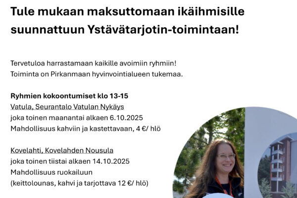 Ystävätarjotin-hanke Kovelahdessa