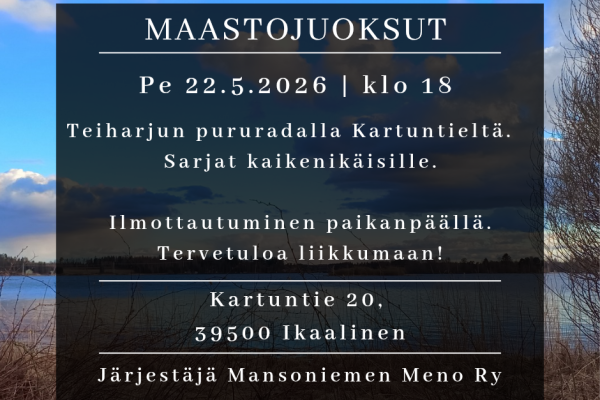 Maastojuoksut Teiharjussa