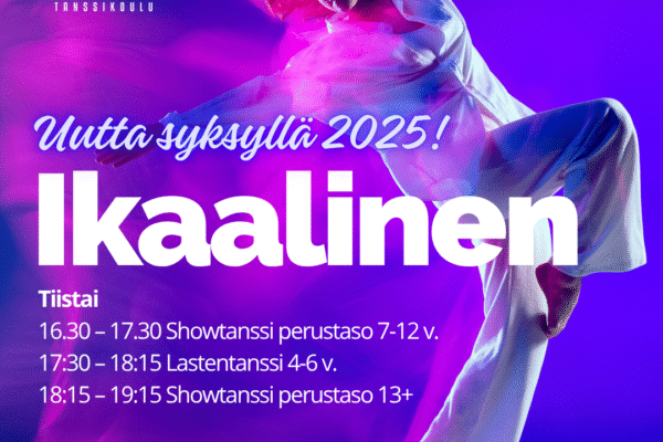 Showtanssi alkeet / perustaso 13+