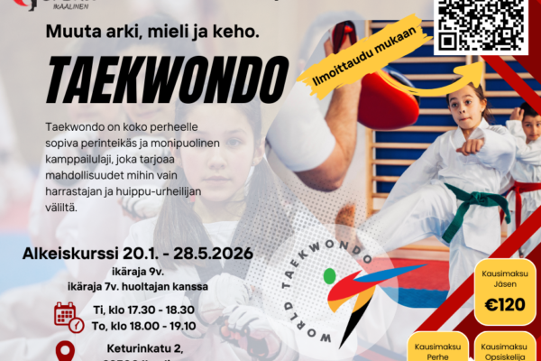 Taekwondo alkeiskurssi