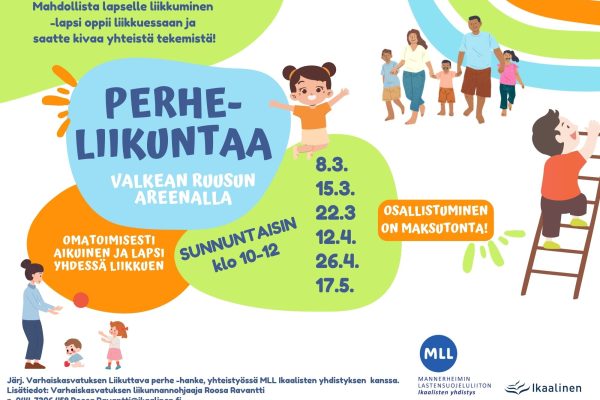 Vipellä vapaasti -perheliikuntavuoro